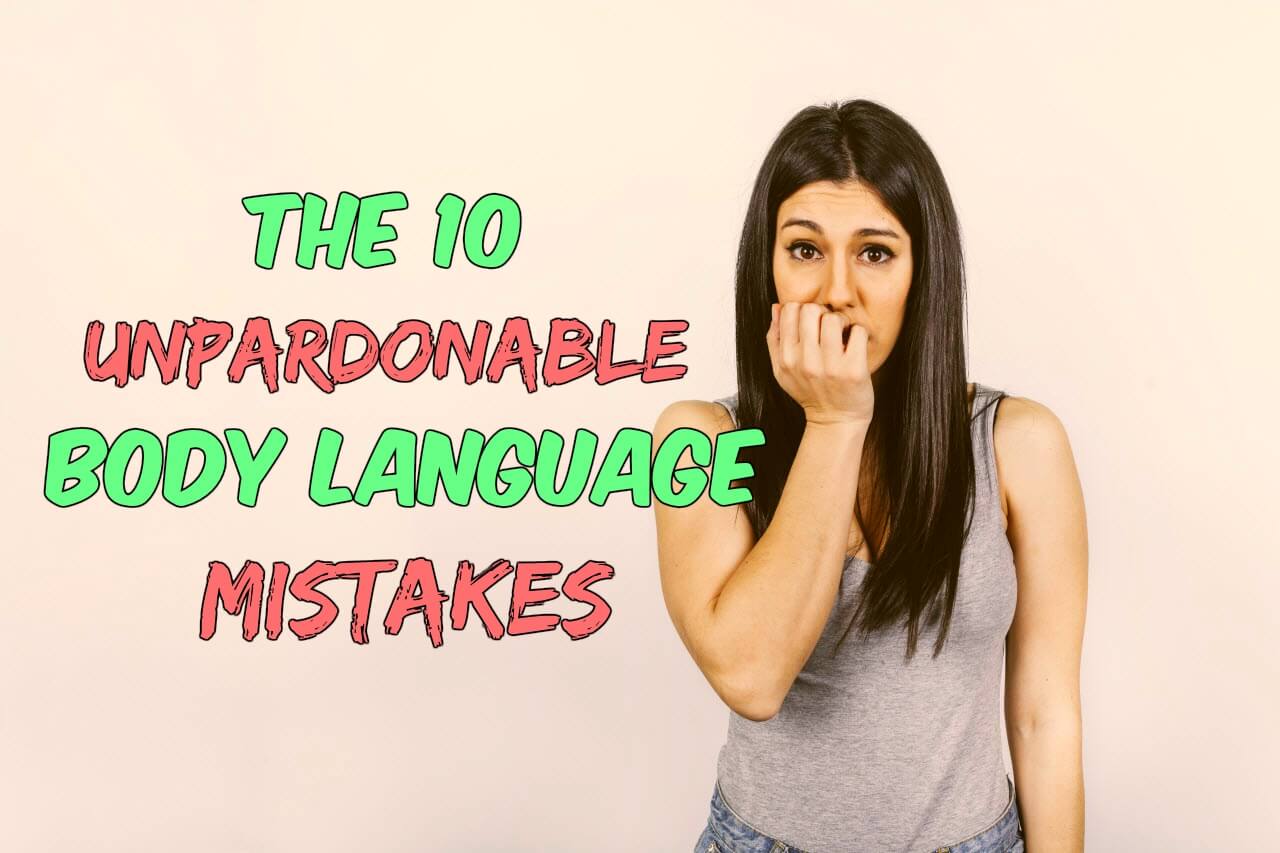 Body language mistakes