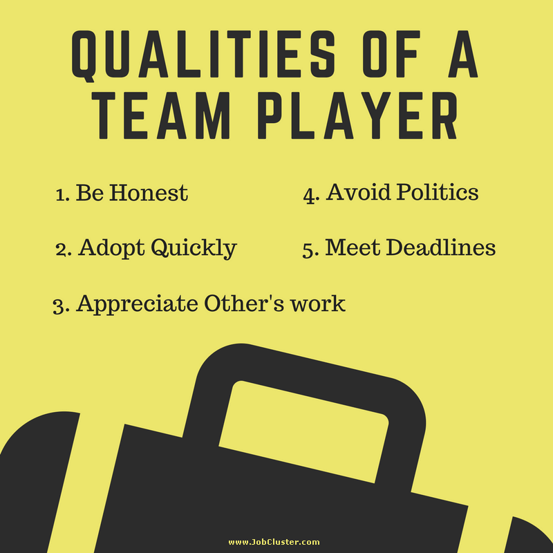 Qualities of a Team Player